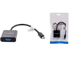 LANBERG AD-0006-BK adapteris mini Displayport M ->VGA F laidas