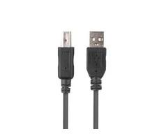Lanberg CA-USBA-15CU-0010-BK kabelis USB 1m 2.0 USB A->USB-B Juodas