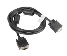 LANBERG CA-VGAC-10CC-0018-B laidas VGA M/M ekranuotas feritu 1.8m juodas