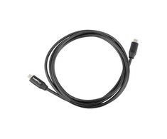 LANBERG USB-C M/M 2.0 laidas 1.8m Quick Charge 4.0 juodas