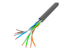 LANBERG LAN laidas 100MB/S 305M SOLID CCA pilkas