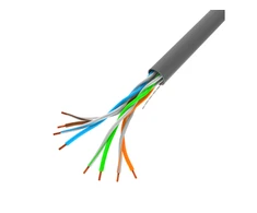 LANBERG LAN laidas 100MB/S 305M SOLID CCA pilkas