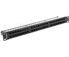 LANBERG PPU6-1048-B Patch Panel 48 prievadas 1U kat. 6 juodas