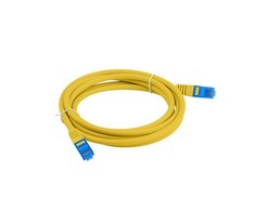 LANBERG patchcord kat.6A FTP LSZH CCA 5m geltona