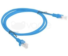 Lanberg Patchcord RJ45, kat. 5e, UTP, 1m, Mėlyna