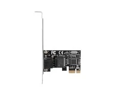 LANBERG tinklo plokštė PCI-E PCE-1GB-201 gigabit Ethernet RTL8111C mikroschemų rinkinys žemo profilio