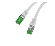 LANBERG Patchcord kat.7 S/FTP LSZH CU 1.5m pilkas Fluke praėjo