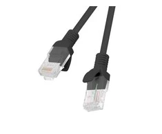 LANBERG PCU5-10CC-0025-BK Patchcord RJ45 kat. 5e UTP 0,25m judas