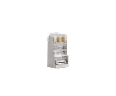 LANBERG PLS-5000EZ „Lanberg Plug RJ-45 FTP CAT5E 8P8C (100PCS) Pass-Trough