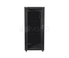 LANBERG FF01-6827-12B laisvai pastatomas stovas 19 išmontuojamas plokščias paketas 27U/600x800mm juodas