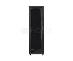 Lanberg | Rack tipo 19 colių laisvai pastatoma spintelė 42U/800x1000 (plokštos konstrukcijos) | FF01-8042-12B | Juodas
