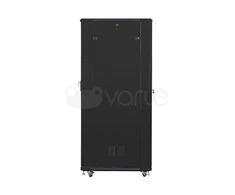 Lanberg | Rack tipo 19 colių laisvai pastatoma spintelė 42U/800x1000 (plokštos konstrukcijos) | FF01-8042-12B | Juodas