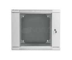 LANBERG WF02-6609-10S sieninis dvigubos sekcijų stelažas 19 colių plokščias paketas 9U/600x600mm pilkas