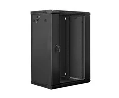 LANBERG WF01-6418-10B sieninis stovas 19 colių išmontuojamas plokščias paketas 18U/600x450mm juodas