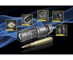 LED žibintuvėlis everActive FL-180 Bullet 3W