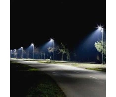 Lubinis šviestuvas 50W gatvės šviestuvas V-TAC, pilkas, 4000K, SAMSUNG LED chip