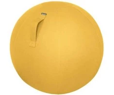 Sėdėjimo kamuolys Leitz Ergo Cosy, 65cm, šiltai geltonos spalvos