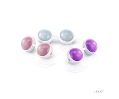 LELO LUNA Beads Plus Advanced Pelvic Floor Exercise Set, 6 Weighted Spheres