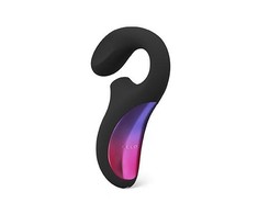 LELO Enigma Juodas - Dual-Sonic Intimate System, Atsparus vandeniui, Rechargeable