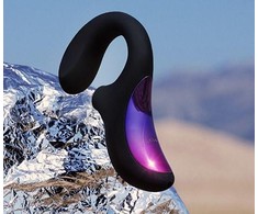 LELO Enigma Juodas - Dual-Sonic Intimate System, Atsparus vandeniui, Rechargeable