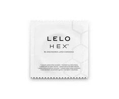 Lelo HEX prezervatyvai originalūs, 3 vnt. pakuotėje