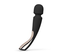 Lelo Smart Wand 2 masažuoklis, vidutinis, juodas