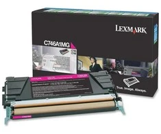 Lexmark C746A3MG kasetė, purpurinė, 7000 puslapių