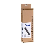 AKY AK-SP-05U Akyga Surge Protector AK-SP-05U 1,5m 5 lizdai CEE7/5 USB5 V/2A +jungiklis