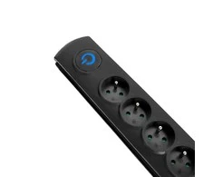 QOLTEC 50112 Surge Protector 6 maitinimo lizdas 3,0m