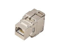 Q Lantec Jungtis - Alantec MKB-S6-1 RJ45 Moteriška 1.5A Sidabrinė