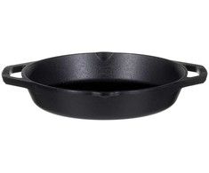 Lodge Keptuvė kepimui ketaus CAMPER Wanderlust 26 cm / Namelis