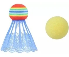 Nailoninis badmintono plunksniukas Nils NBL6092, 1 vnt., su kamuoliuku
