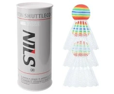 Nailoniniai badmintono plunksniukai Nils NBL6020, 3 vnt.