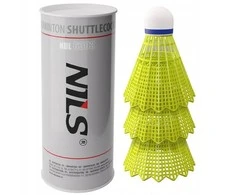 Nailoniniai badmintono plunksniukai Nils NBL6303, 3 vnt.