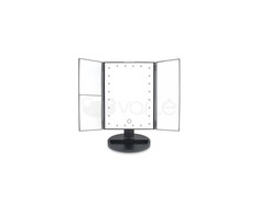 Kosmetinis veidrodis Rio 24 LED TOUCH DUOMENAMAS MAKEUP MIRROR (2X ir 3x) – MMFD