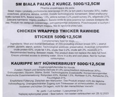 Maced Susmulkinti STIPRI VIŠTĖS ŽRUNASAI Pałki Psa 500g