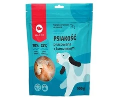 Maced MACED SM kaulas presuotas balta su vištiena 500g