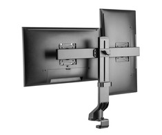 Laikiklis MACLEAN DESK MOUNT HANGER FOR 2 MONITORS MC-854