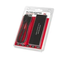 Maclean MCE582 SSD dėklo adapteris SSD M.2, NGFF, USB 3.0, dydžiai 2230/2240/2260/2280, aliuminio korpusas,