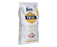 Brit Fresh Dog su vištiena ir bulvėmis Adult 12kg