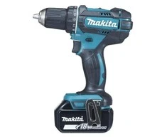 Makita akumuliatorinis suktuvas gręžtuvas DDF482RFJ, 18V, 2x3.0Ah, 62/36 Nm