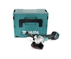 Makita kampinis šlifuoklis DGA513ZJ 18V 125mm be akumuliatoriaus ir kroviklio + lagaminas