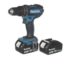 MAKITA smūginis suktuvas-gręžtuvas 18V 62/36Nm 2 x 3,0Ah LI-ION WALIZKA MAKPAC DHP482RFJ