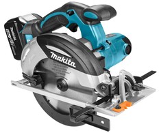 Akumuliatorinis diskinis pjūklas Makita DHS630RTJ; 18 V; 2x5,0 Ah akum.
