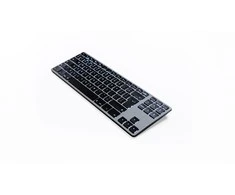 Matias Klaviatūra aliuminio Mac Tenkeyless RGB Kosminė pilka