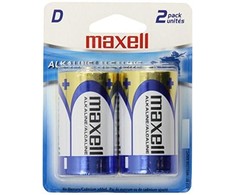 MAXELL battery alkaline LR20 2 pcs.