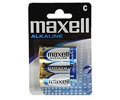 MAXELL battery alkaline LR14, 2 pcs.