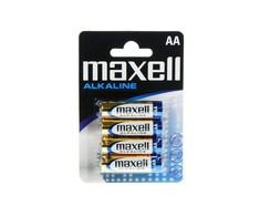 MAXELL Baterija alkaline LR6 4 pieces