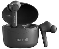 Belaidės Ausinės - Maxell Bass 13 Sync Up, Juodos.