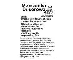 Pašaras graužikams Megan Variete Desert, 260 gr